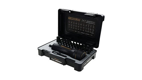 WHEELER's 38-Piece FAT Wrench Screwdriver Set offers precision, versatility, and durability for gunsmithing, ensuring you have the right tool for every job.